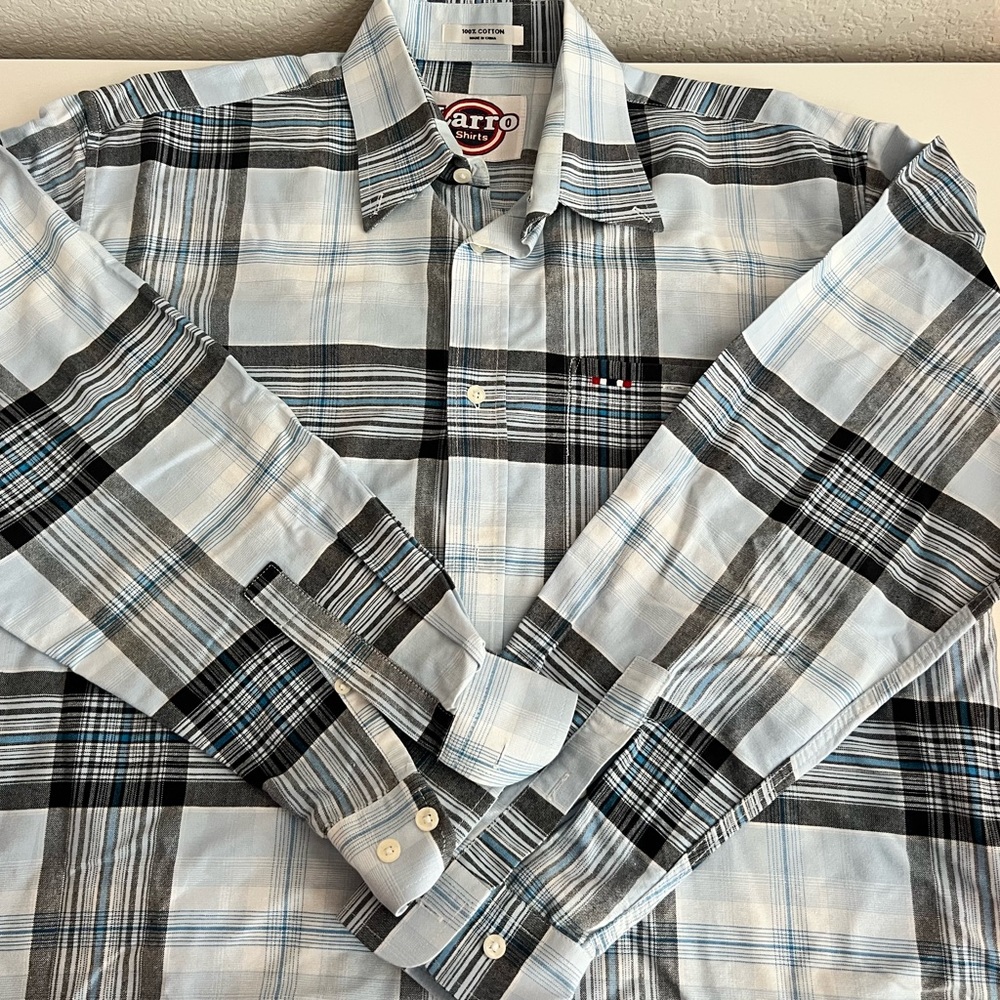 Larro Men’s Shirt- Long sleeve Medium.
